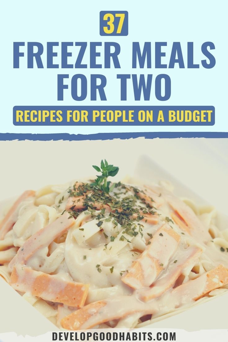 37 Freezer Meals for Two: Recipes for People on a Budget