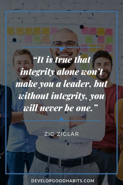 77 Integrity Quotes to Build Your Character | Develop Good Habits