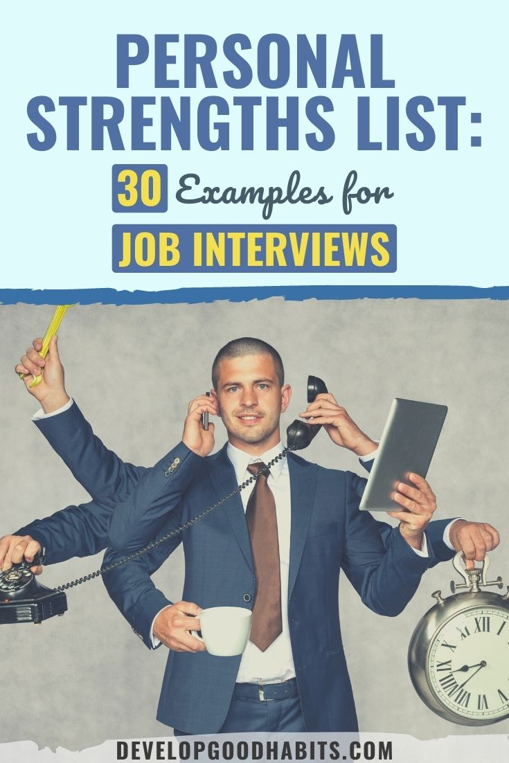 Personal Strengths List: 30 Examples for Job Interviews