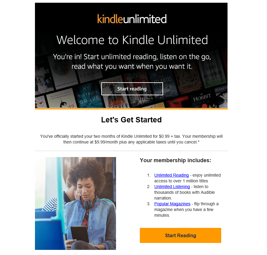 Kindle Free Trial: Get 1 Month of Kindle Unlimited for Free or 2