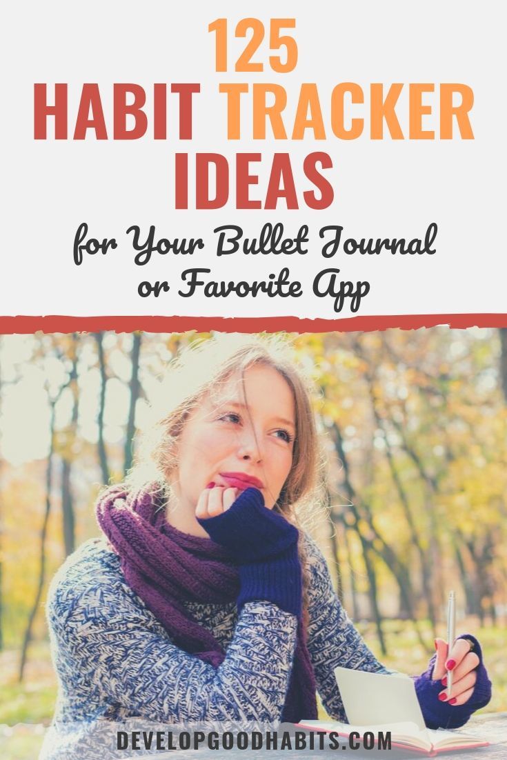Try out these habit tracker ideas that are suited for your bullet journal or favorite app | habit tracker ideas | habit tracker app | habit tracker online | #habits #tracker #journal