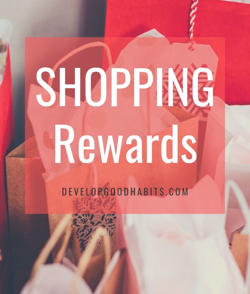 shopping rewards | rewards for self | rewarding self