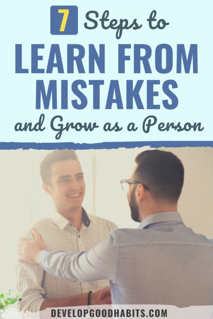 learning from mistakes | learning from mistakes examples | learning from mistakes at work