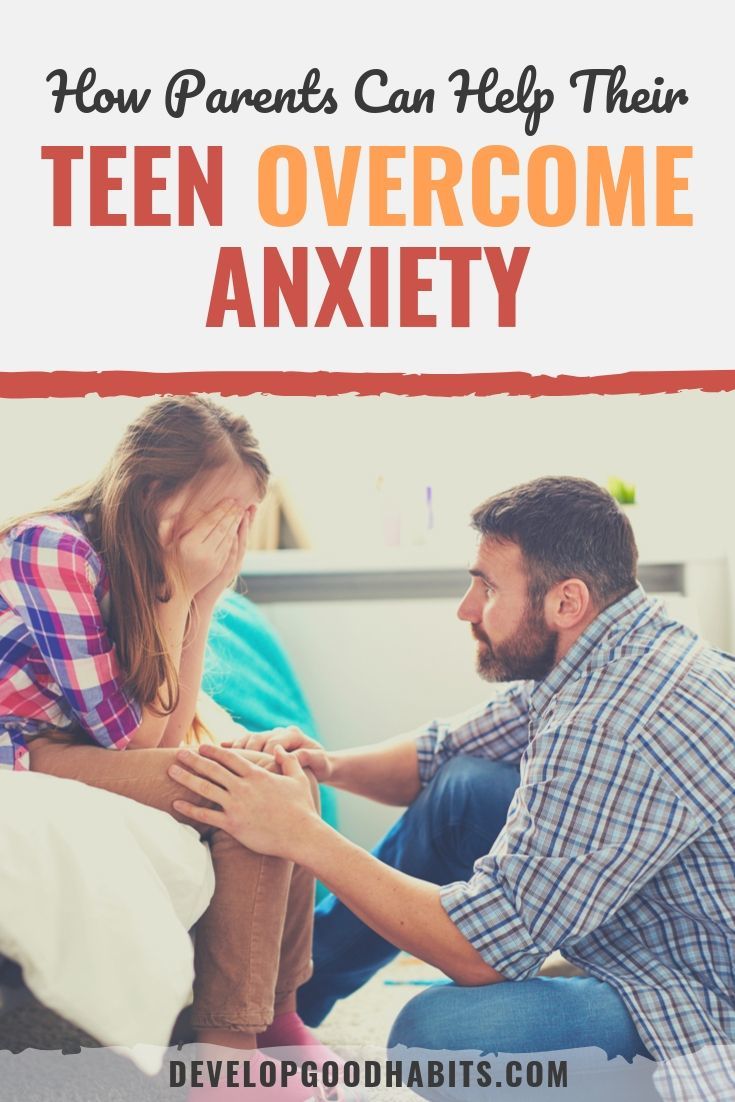 Learn how parents can help their teen overcome anxiety to help prevent medical conditions from developing | how to help a teen with anxiety | teenage anxiety and panic attacks | teenage anxiety test | #teens #anxiety #stress