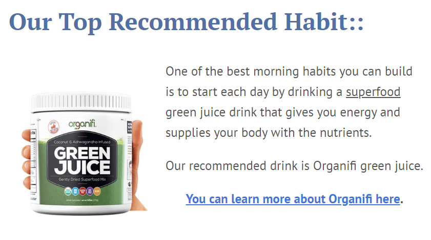 best superfood green juice drink | best green juice | organifi green juice