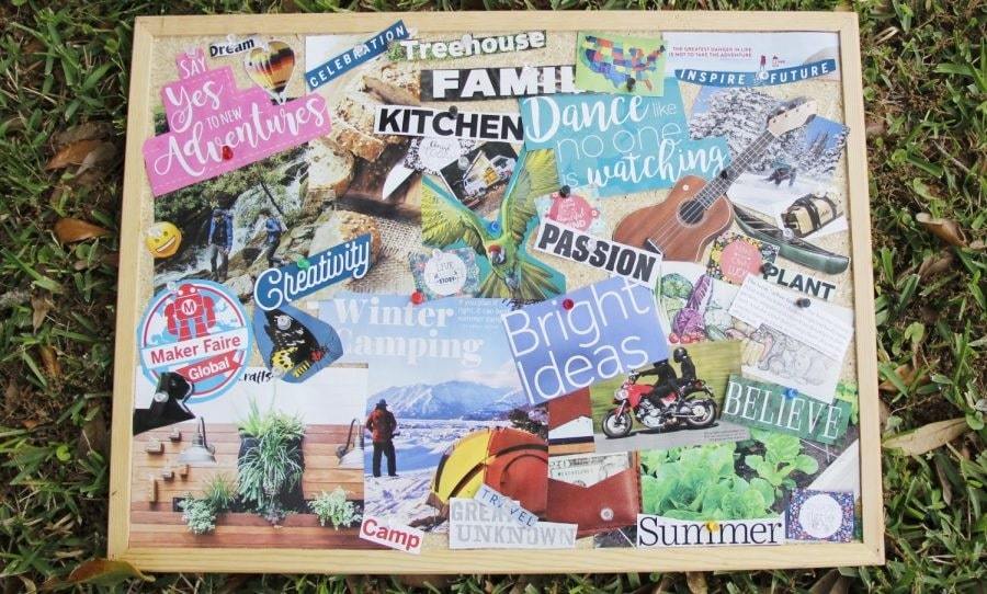 vision board for actors | small vision boards | vision board ideas online