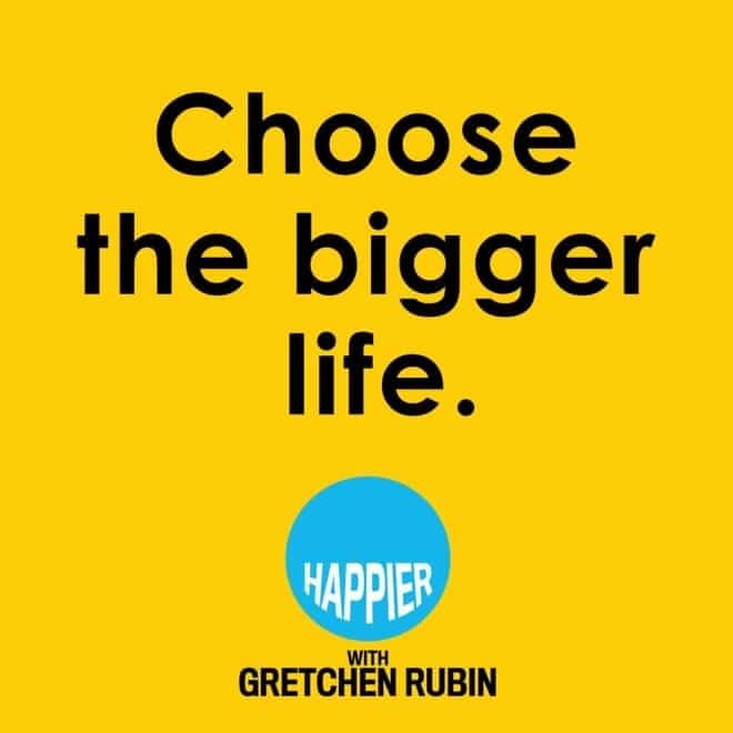 Happier with Gretchen Rubin | this is your life podcast | motivational podcasts reddit | the daily boost podcast