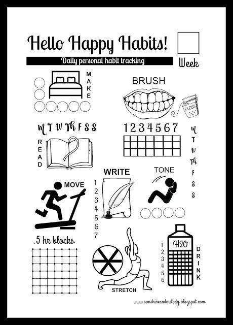 hello happy habits tracker