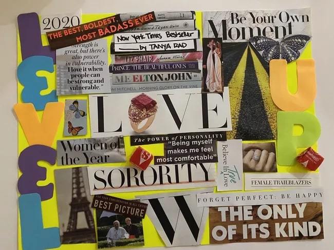 51 Vision Board Ideas For Your Important Goals In 21