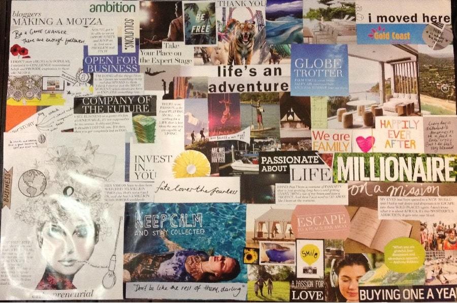 vision board ideas for high school students | vision board for actors