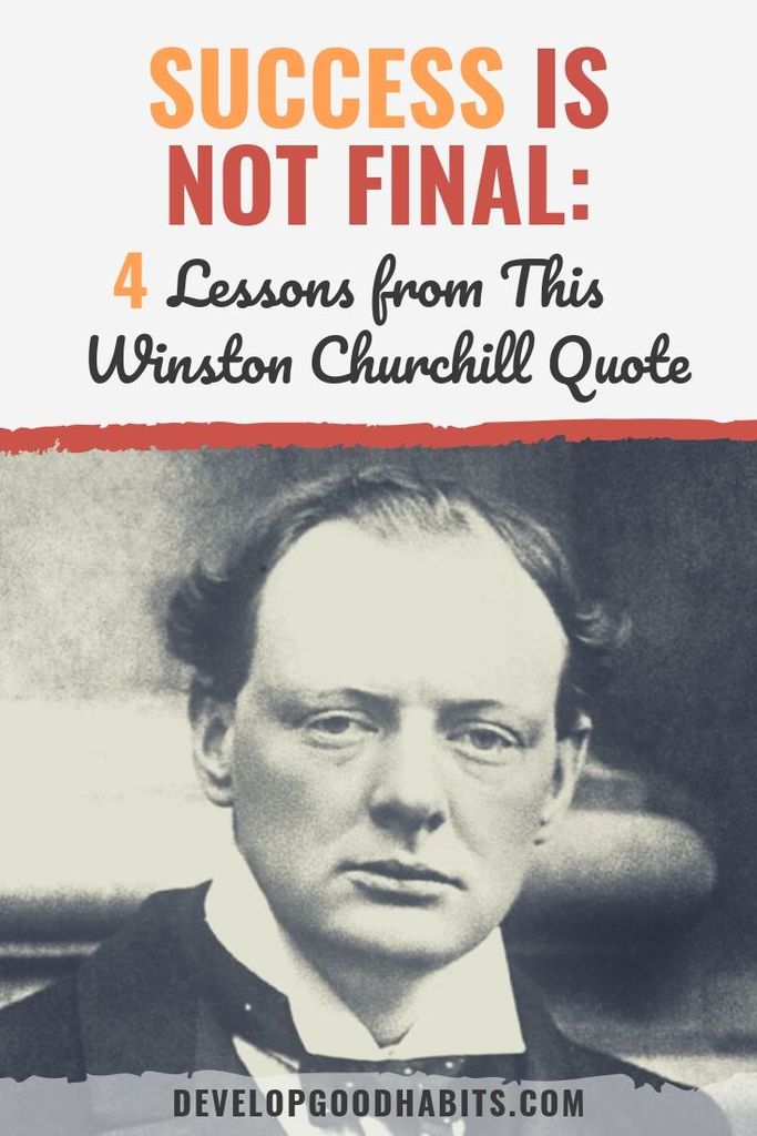 success is not final | success quotes | winston churchill quotes