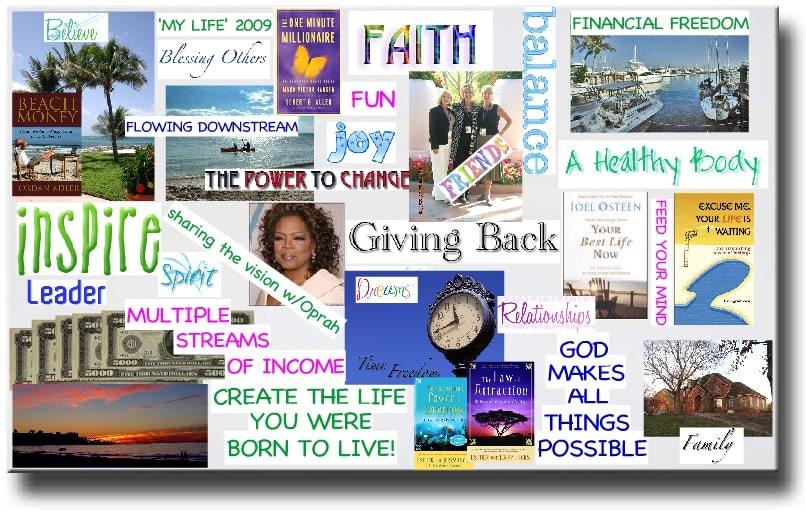 vision board template | vision board ideas | vision board oprah