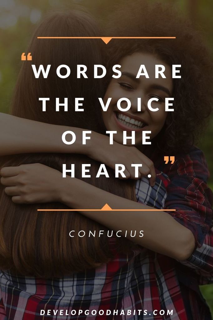 Confucius Quotes About Love - “Words are the voice of the heart.” – Confucius | confucius quotes teamwork | confucius quotes on relationships | confucius quotes about change #affirmation #mantra #zen