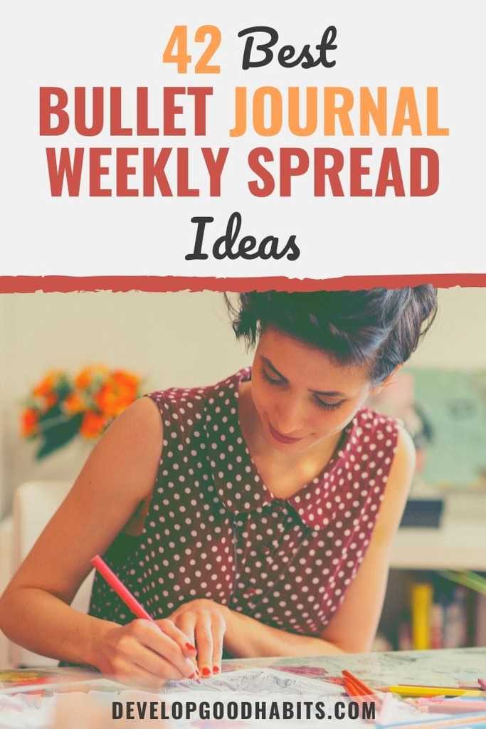 bullet journal weekly spread | bullet journal weekly spread ideas minimalist | bullet journal weekly spread template