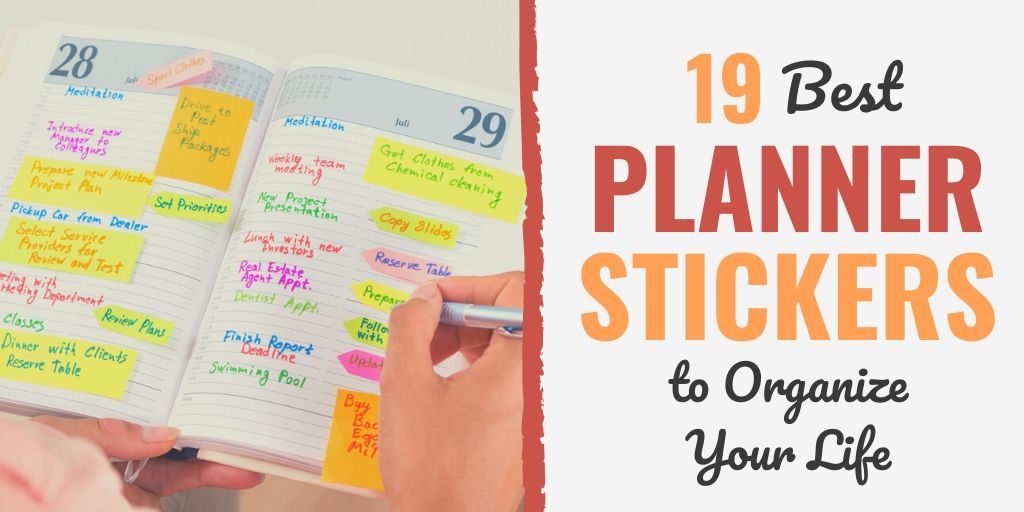 19 Best Planner Stickers to Organize Your Life