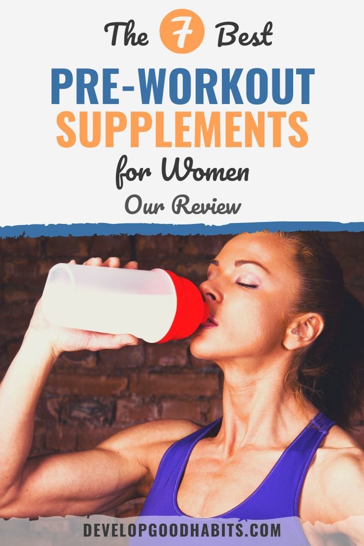 The 7 Best Pre-Workout Supplements for Women in 2022