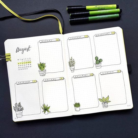 bullet journal daily | amandarachlee weekly spreads | bullet journal ideas 2018