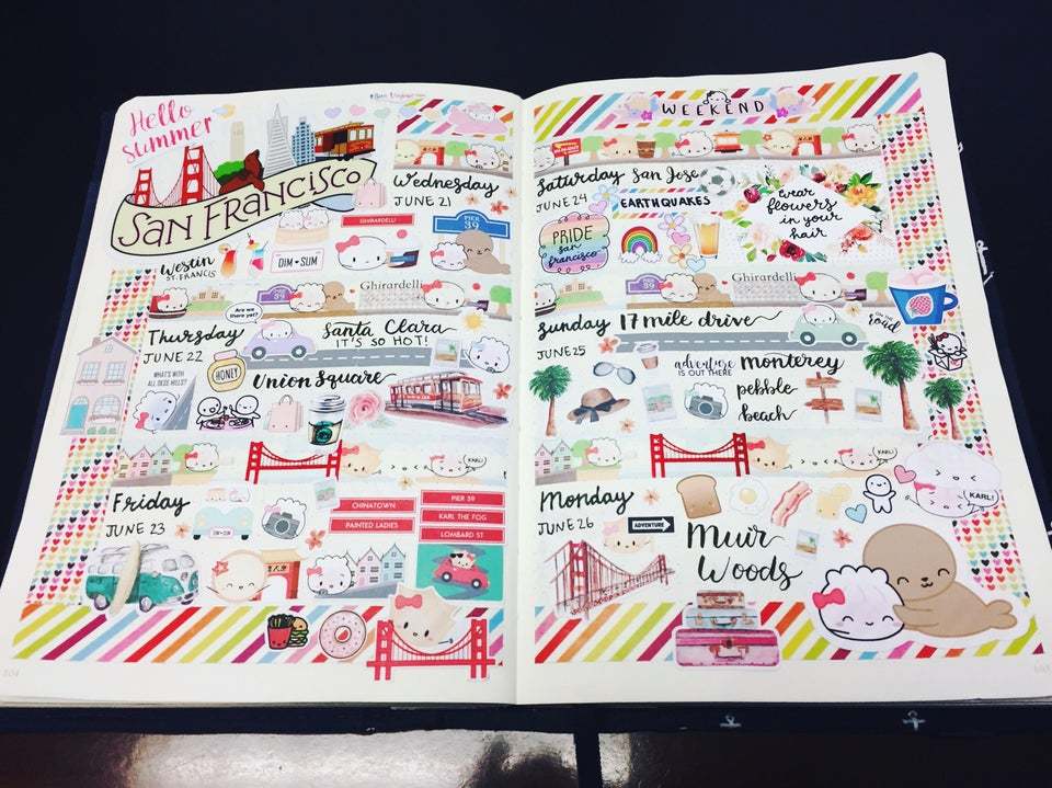 bullet journal layout templates | bullet journal inspo | bullet journal weekly spread for students