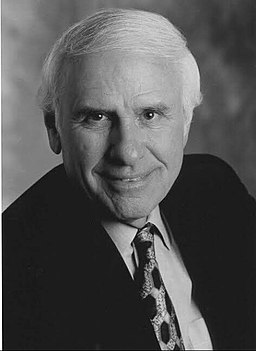Jim Rohn was a highly-respected author, motivational speaker, and entrepreneur