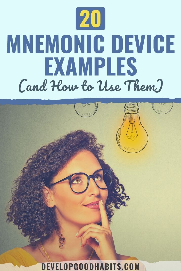 20 Mnemonic Device Examples (and How to Use Them)