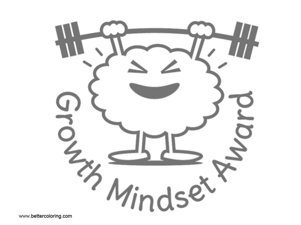 mindfulness coloring pages | growth mindset brain coloring page | growth mindset activity