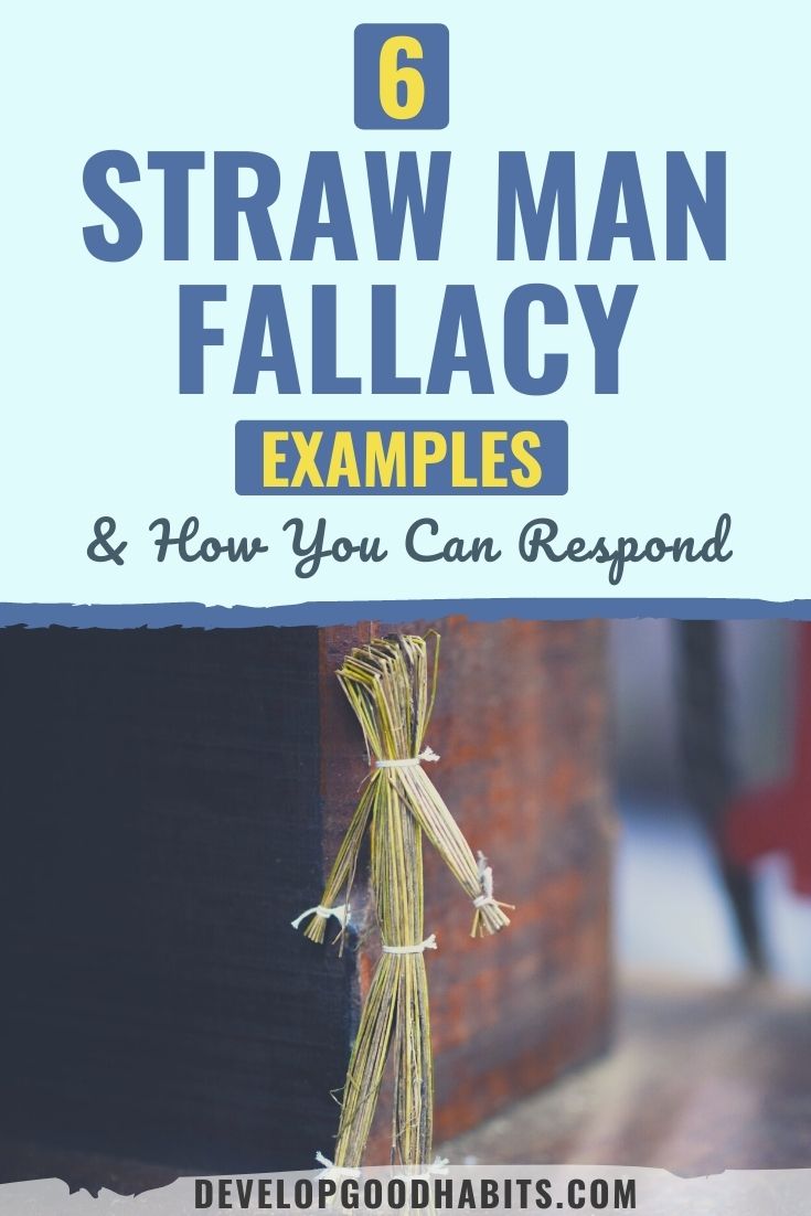 6 Straw Man Fallacy Examples & How You Can Respond