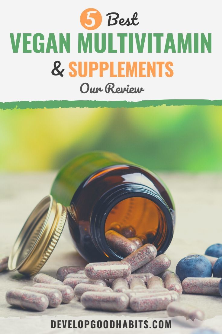 5 Best Vegan Multivitamin & Supplements for 2020