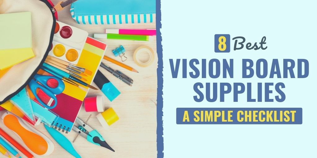 vision board supplies | vision board tools | best materials for vision board