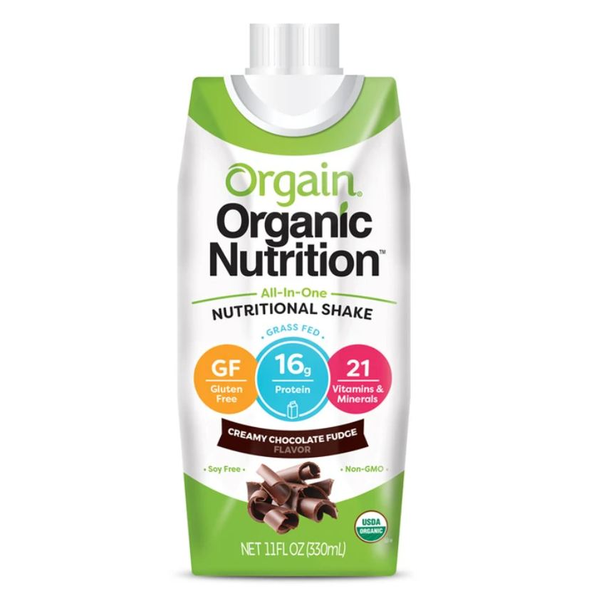 Best for Organic Natural Meal Replacement Shake Orgain Organic Nutrition Shake