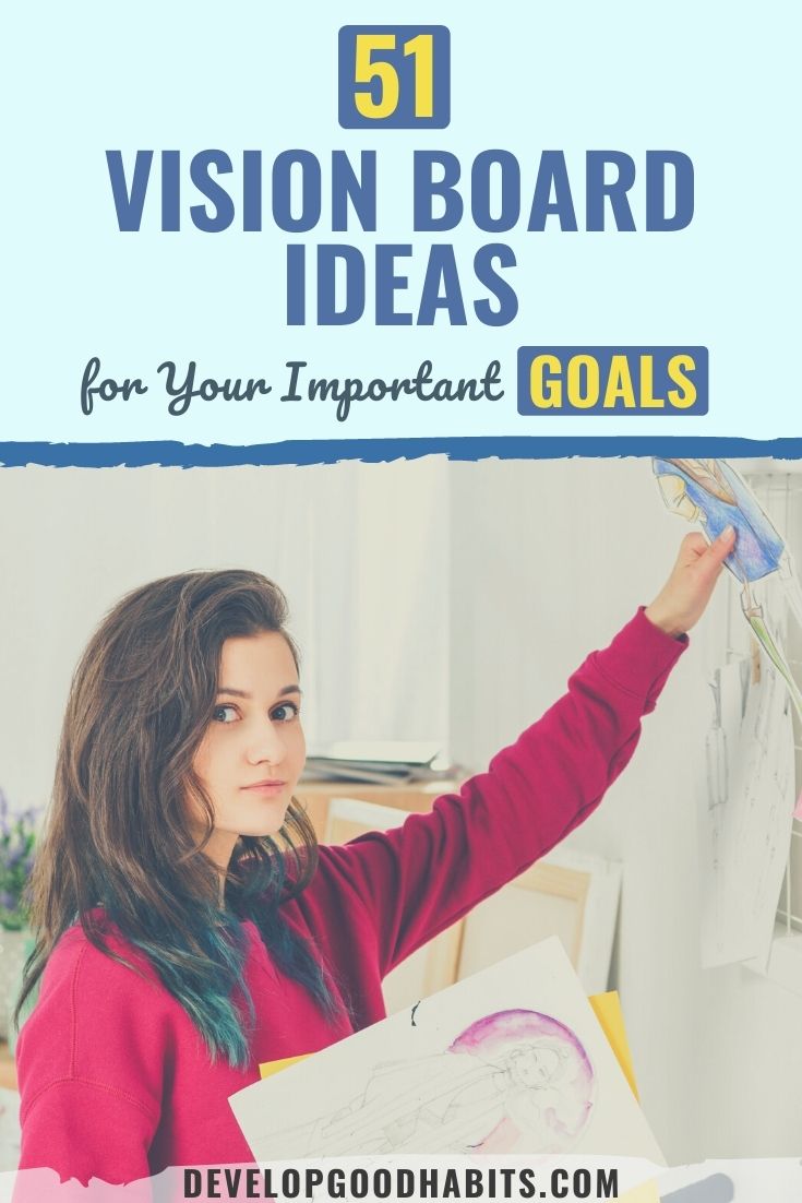51 Vision Board IDEAS & Examples [Updated for 2022]
