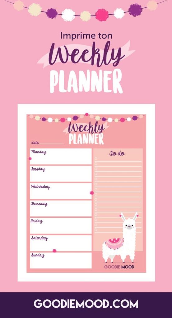 free printable weekly planner 2020 | weekly planner template excel | weekly schedule template google docs