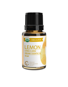 Essential Oils for Energy | Has A Very Clean Scent | Rocky Mountain Oils Organic Lemon Essential Oil