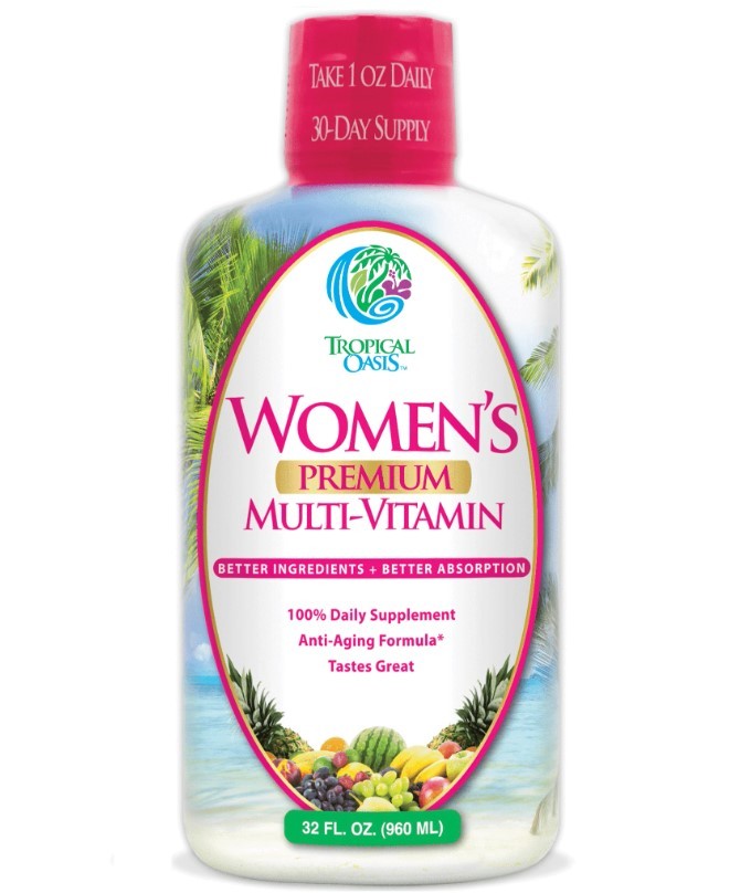 Mutivitamin for Women | Best Overall Choice | Tropical Oasis Women’s Premium Multivitamin