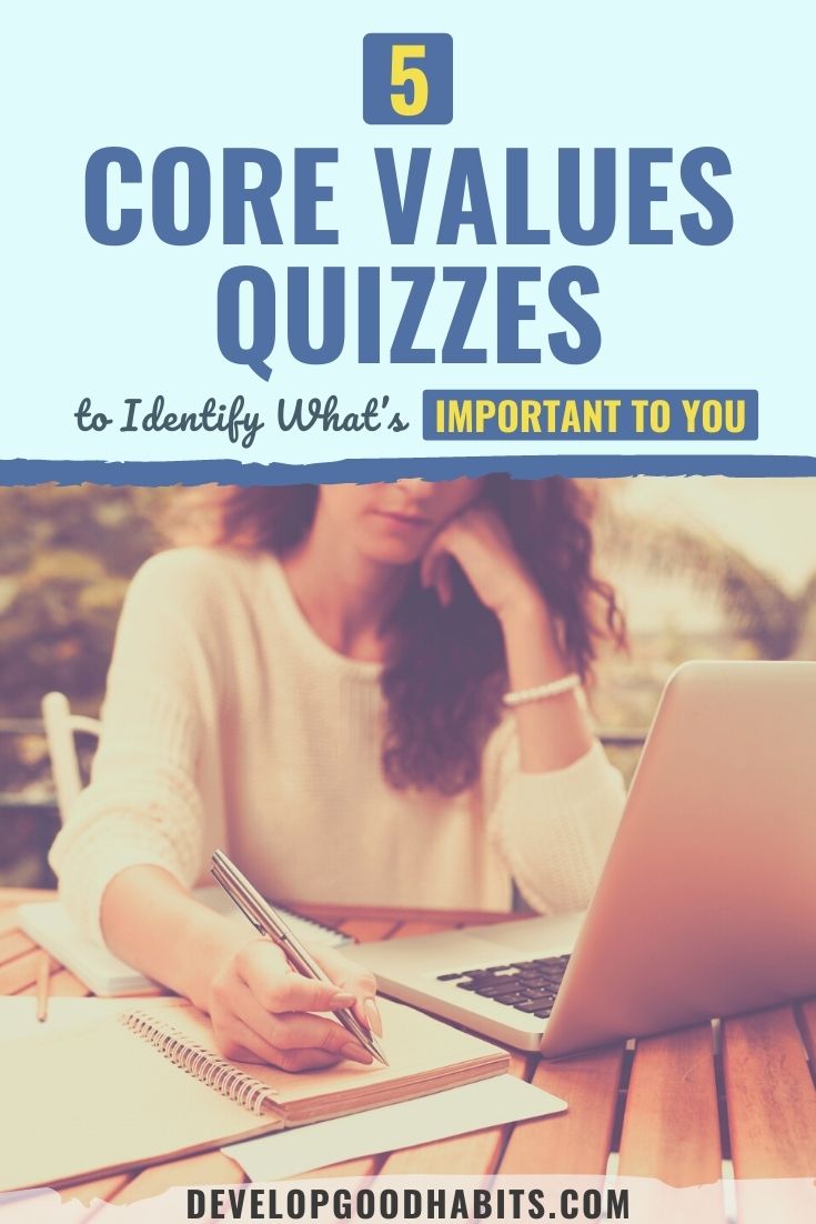 5 Core Values Quizzes to Identify What's Important to You
