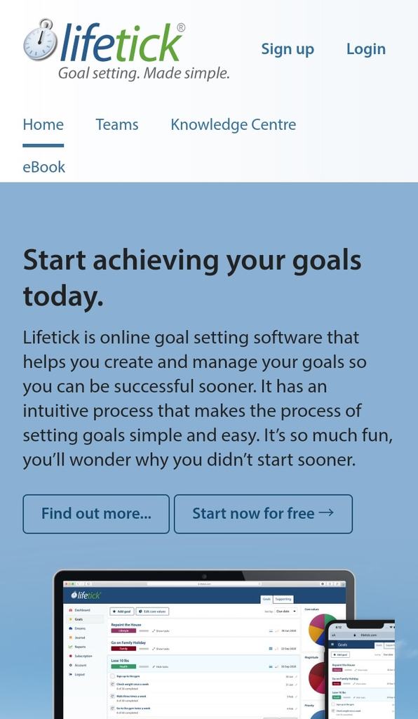 best life goal setting app | best money goal setting app | best personal goal setting app