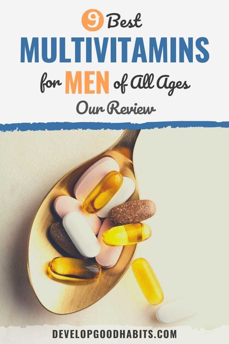 9 Best Multivitamins for Men of All Ages (2022 Review)
