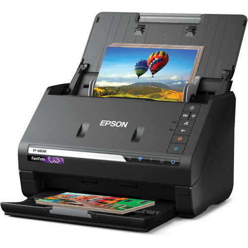 Best Document Sacnners for Home office | Runner-Up Option | Epson FastFoto FF-680W