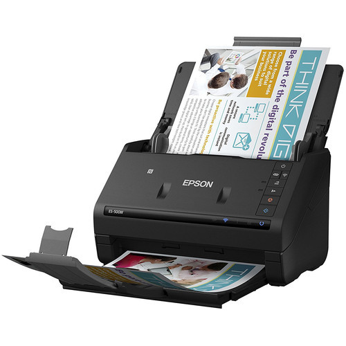 Best Document Sacnners for Home office | Best Overall Choice | Epson WorkForce ES-500W Wireless Duplex Document Scanner