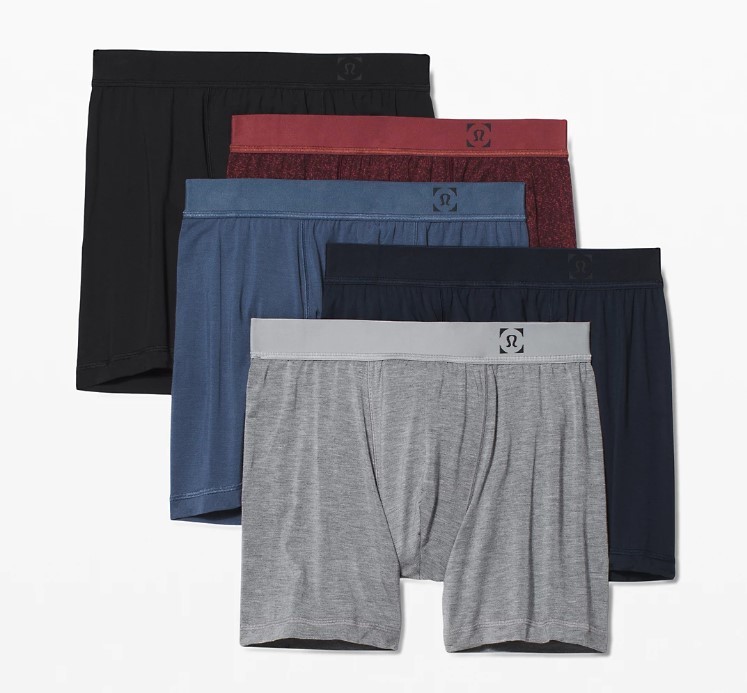 Best Men’s Underwear for Working Out | Best Overall Choice | Lululemon Always in Motion Boxer