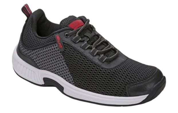 Best Walking Shoes for Lower Back Pain | Best Overall Choice for Men | Orthofeet's Edgewater Stretch-Knit Athletic