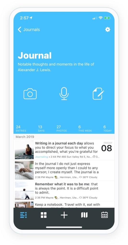 best gratitude journal app android | best journal app | top journaling app