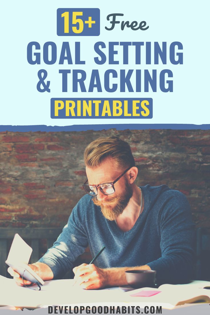 19 Free Goal Setting & Tracking Printables for 2022