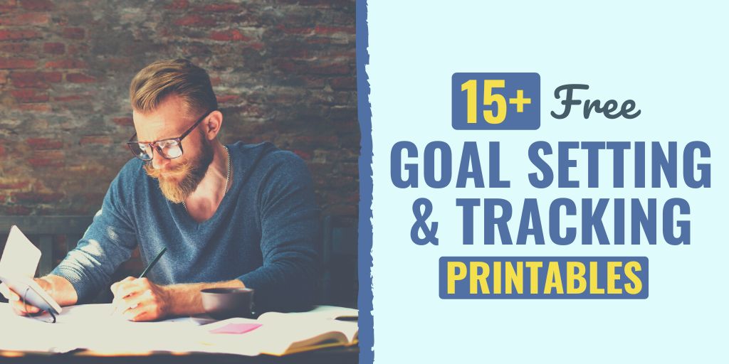 free goal setting printables | goal setting template word | goal setting and tracking printables