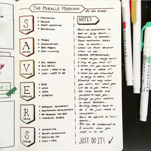 25 Morning Routine Bullet Journal Ideas & Examples to Start Your Day