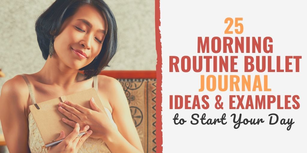 morning routine bullet journal | bullet journal ideas | my daily routine journal