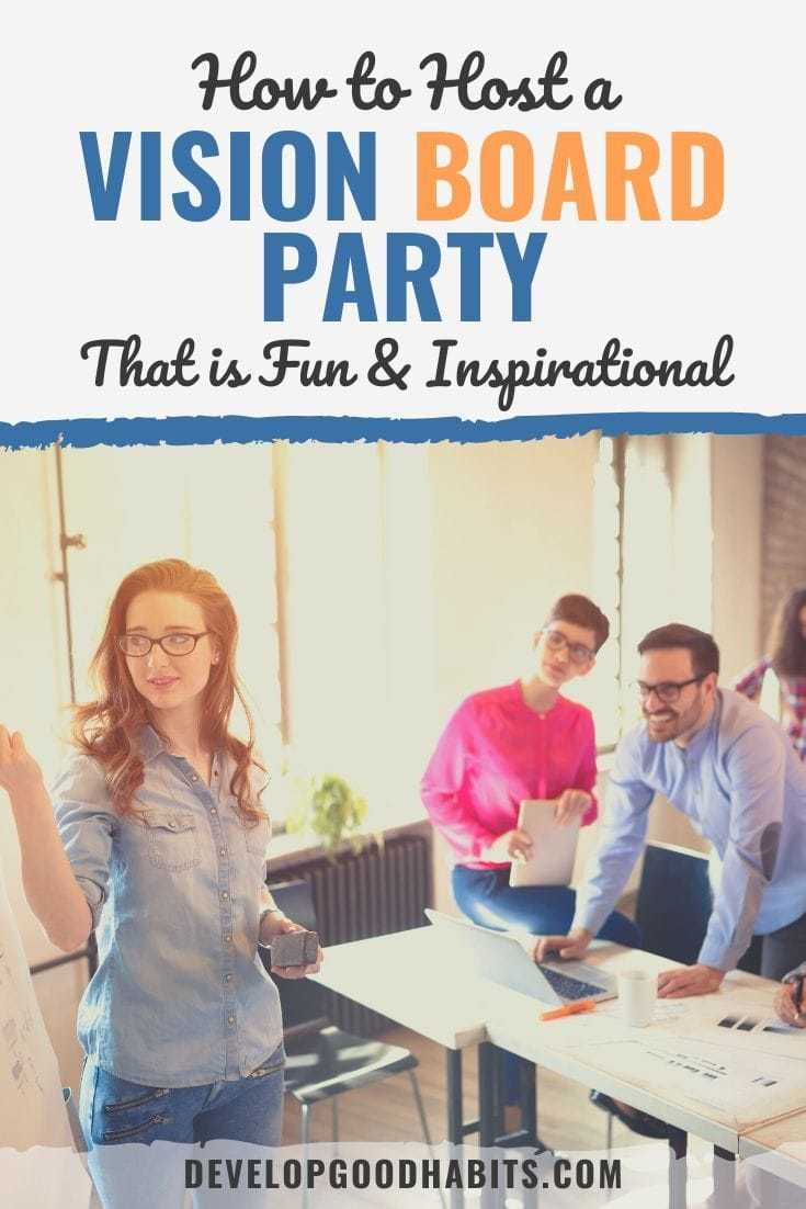 How to Host a Vision Board Party That is Fun & Inspirational