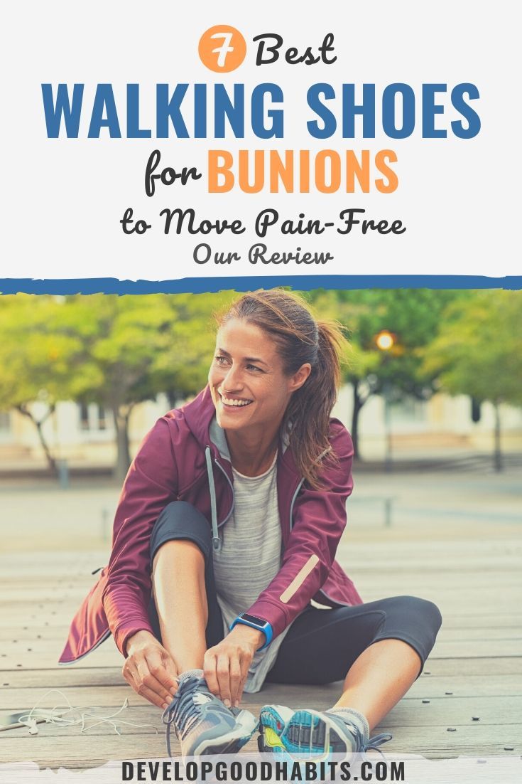 7 Best Walking Shoes for Bunions to Move Pain-Free in 2020