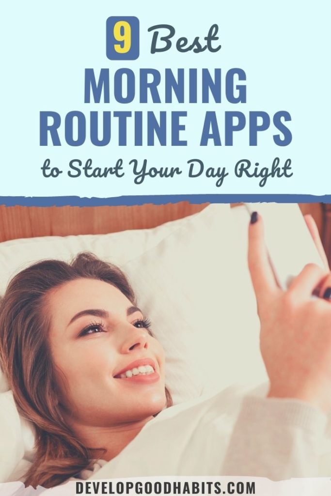 best alarm clock app to get you out of bed | daily routine timetable app | apps to help you get out of bed