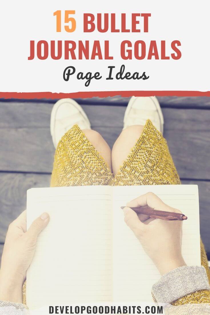 15 Bullet Journal Goals Page Ideas for 2020