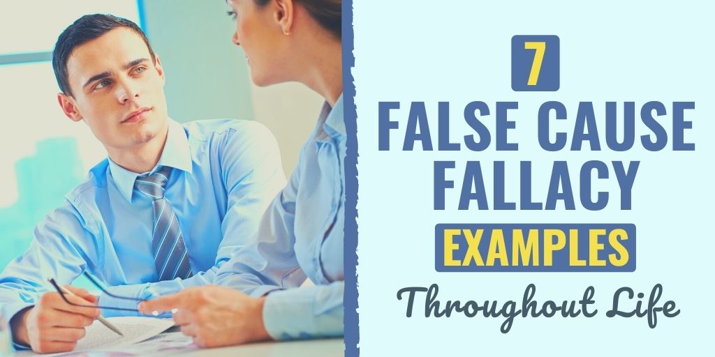 false cause fallacy examples | false cause fallacy examples in media | questionable cause fallacy examples